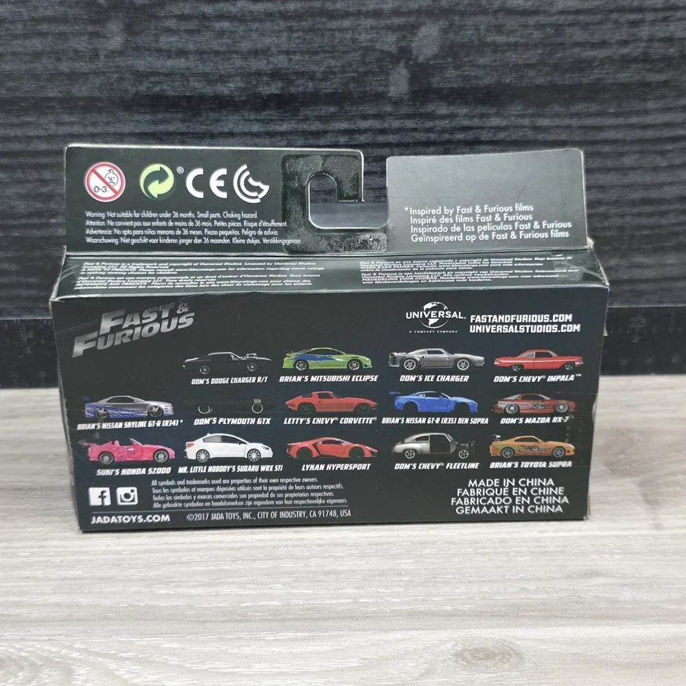 JADA 1:32 SCALE - FAST & FURIOUS - MR. LITTLE NOBODY'S SUBARU WRX STI